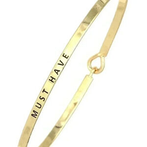 Must Have Message Bracelet